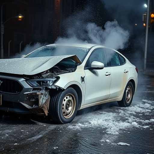 car crash damage