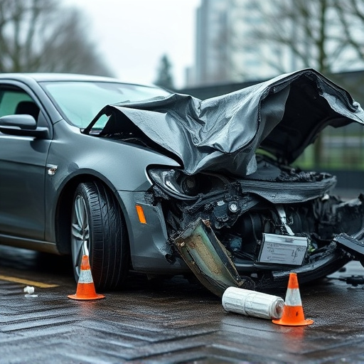 car crash damage