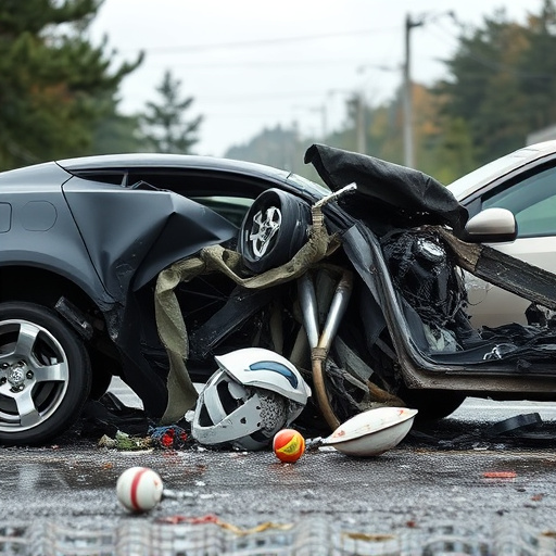 car crash damage