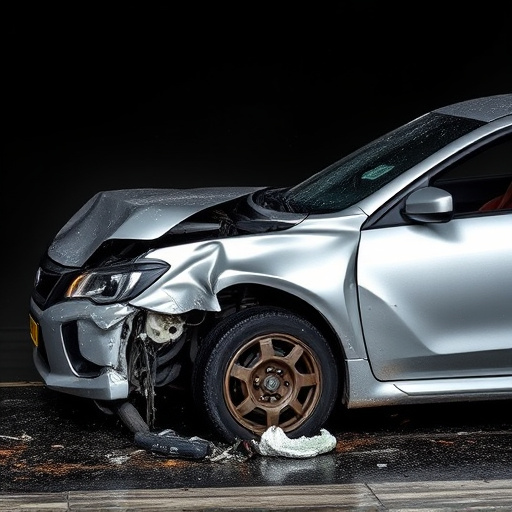 car crash damage