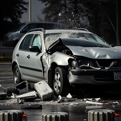 car crash damage