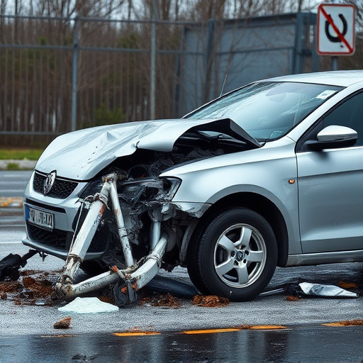 car crash damage