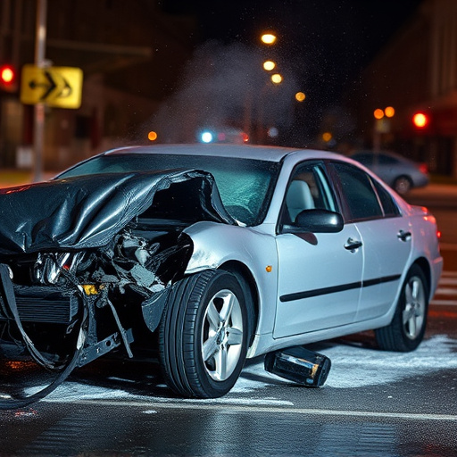 car crash damage