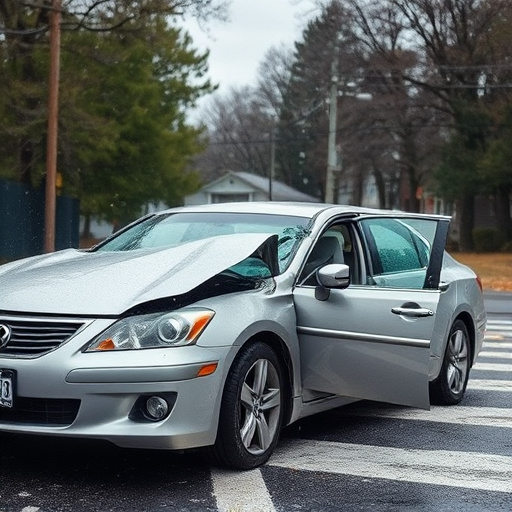 car crash damage