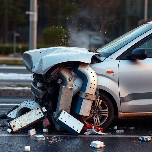 car crash damage