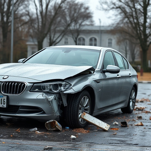 car crash damage