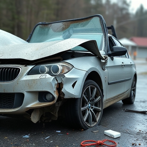 car crash damage