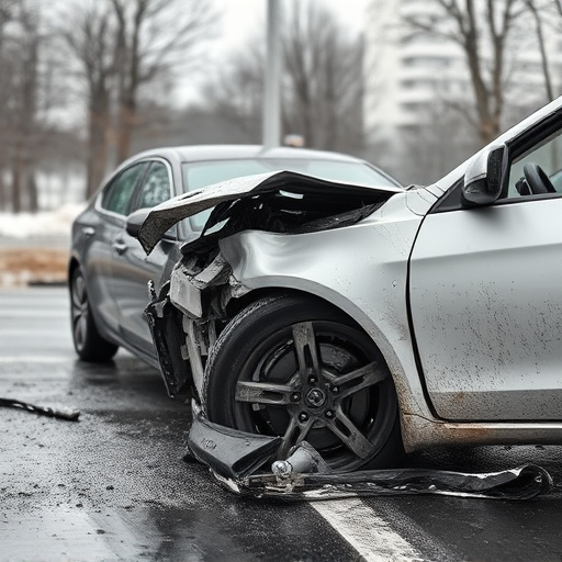 car crash damage