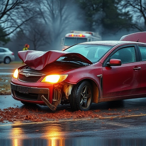 car crash damage