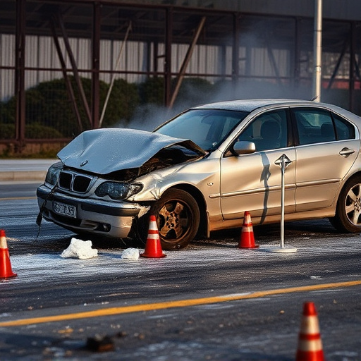car crash damage