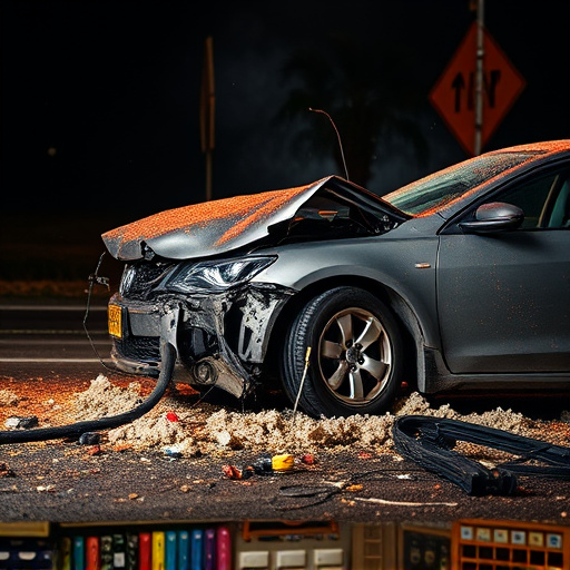 car crash damage