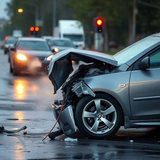 car crash damage