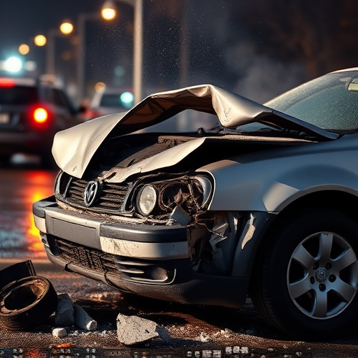 car crash damage