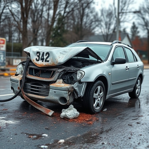 car crash damage