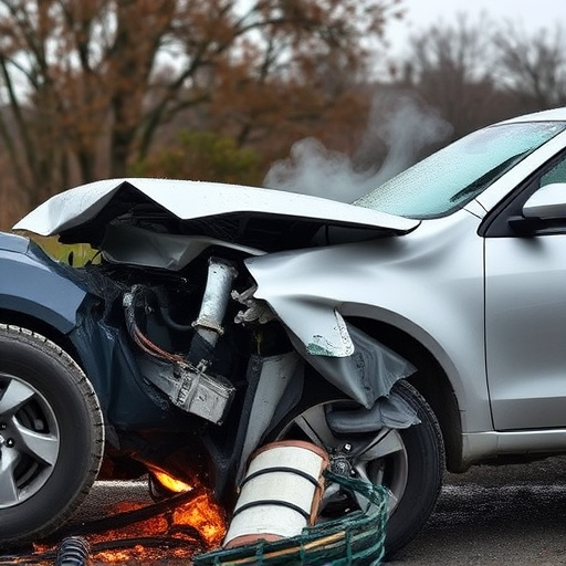 car crash damage