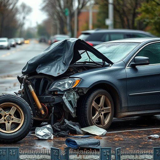 car crash damage
