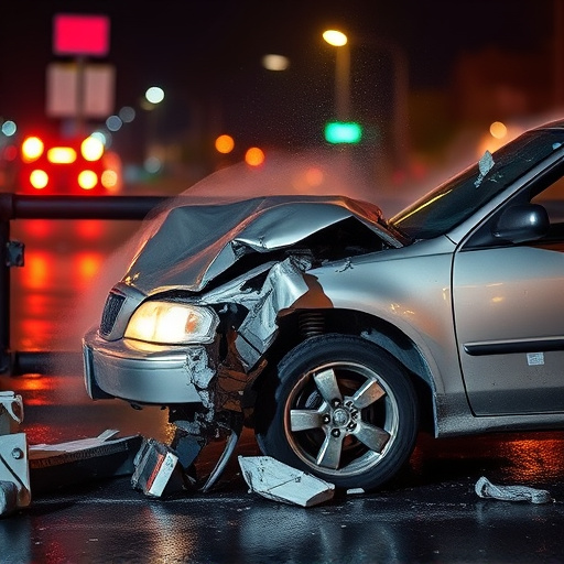 car crash damage