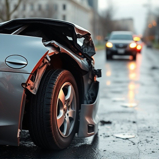 car crash damage