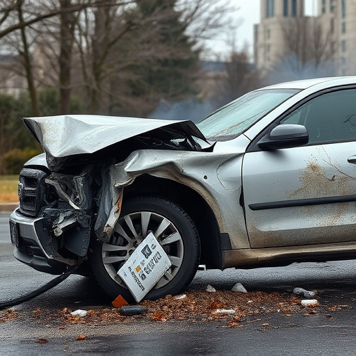 car crash damage