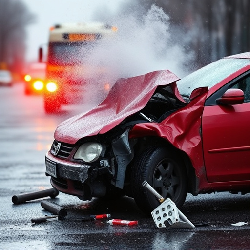 car crash damage