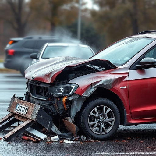 car crash damage
