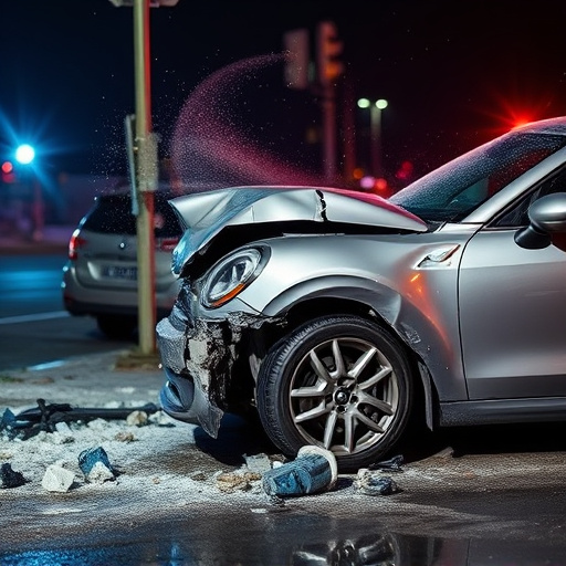 car crash damage