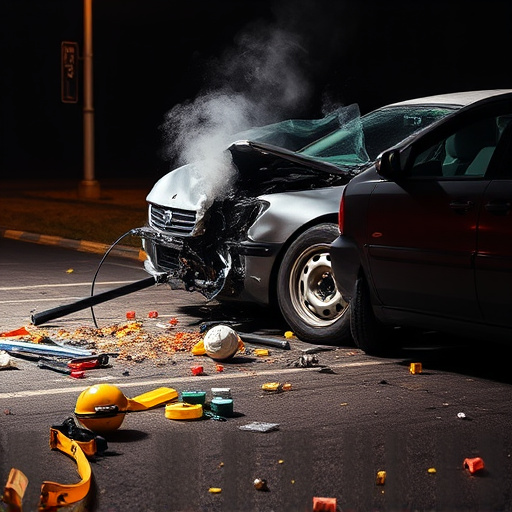 car crash damage