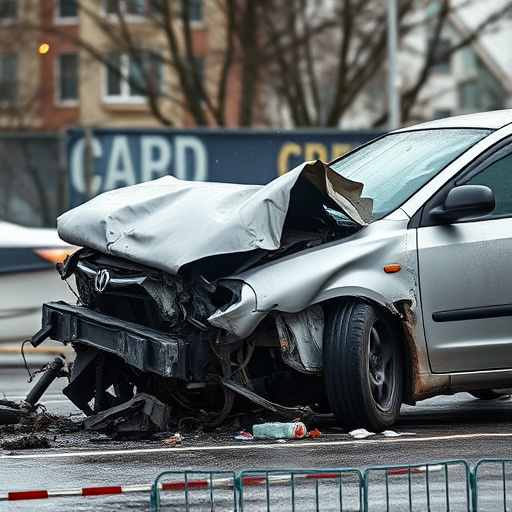 car crash damage