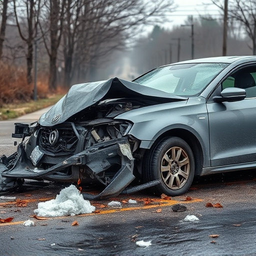 car crash damage