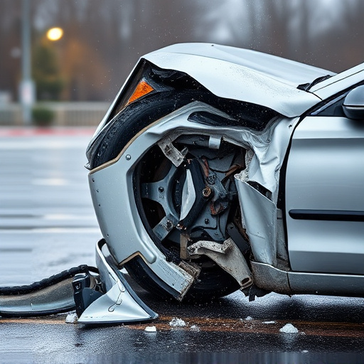 car crash damage