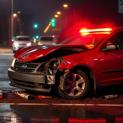 car crash damage