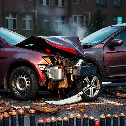 car crash damage