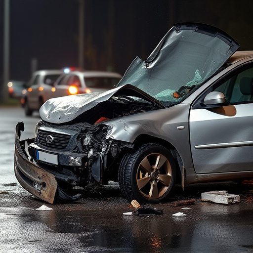 car crash damage