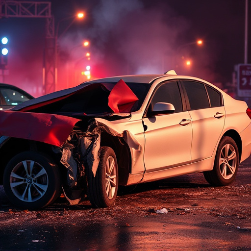 car crash damage