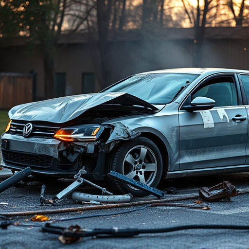 car crash damage