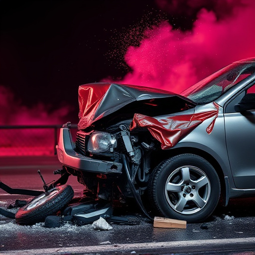 car crash damage