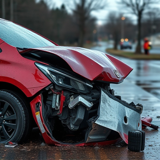 car crash damage
