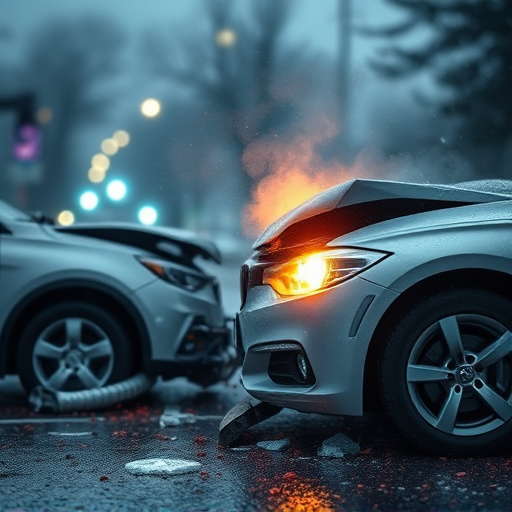 car crash damage