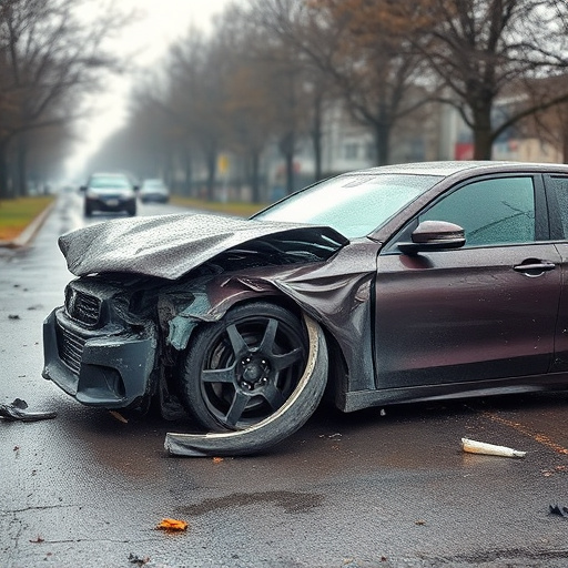 car crash damage