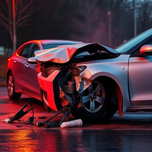 car crash damage