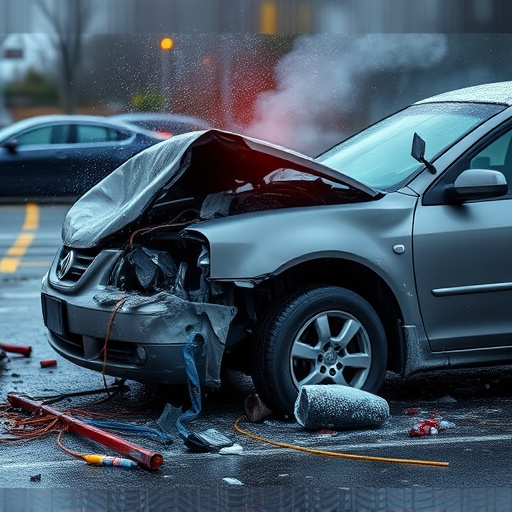 car crash damage