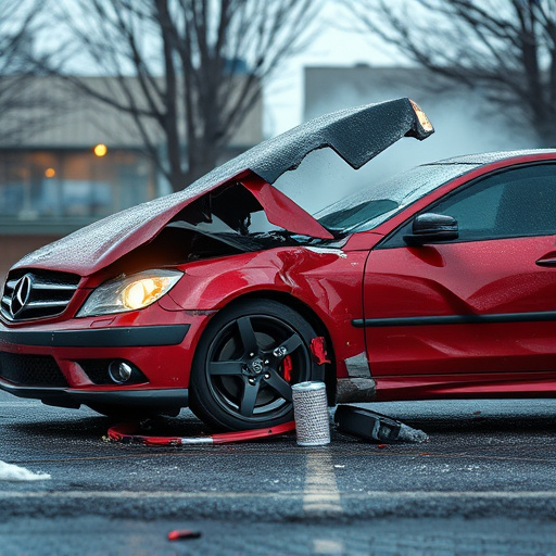 car crash damage