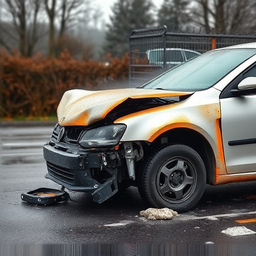 car crash damage