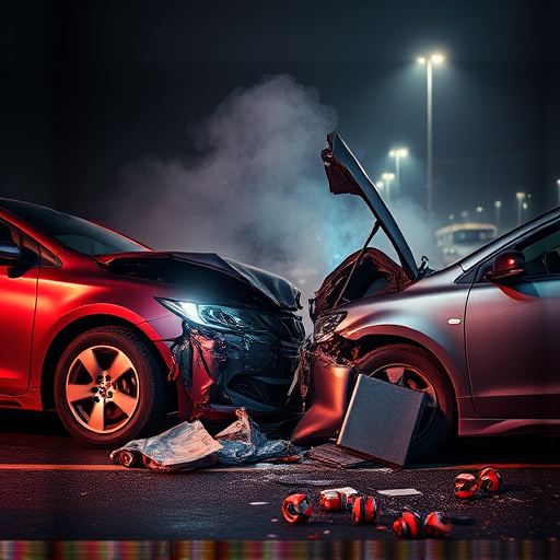 car crash damage