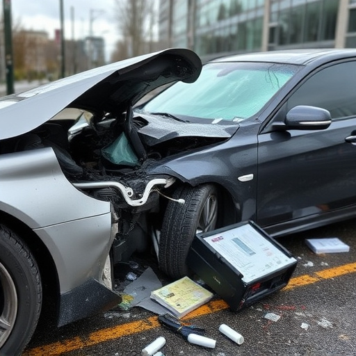 car crash damage