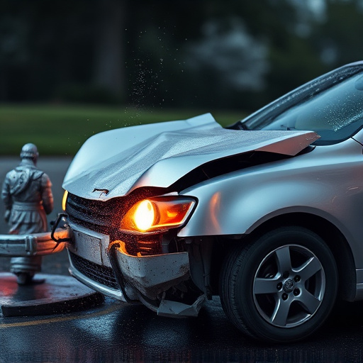 car crash damage