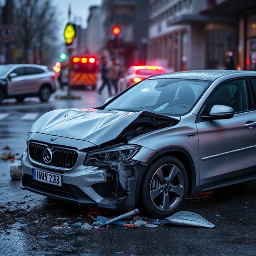 car crash damage