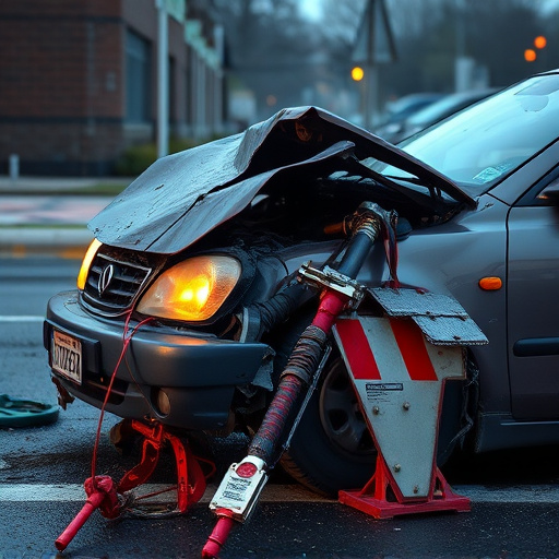 car crash damage