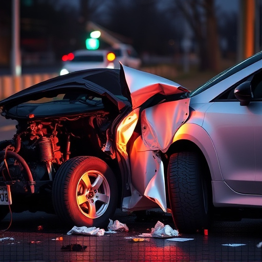 car crash damage