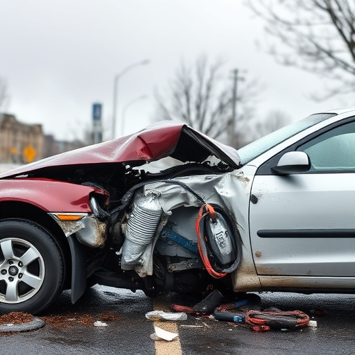 car crash damage